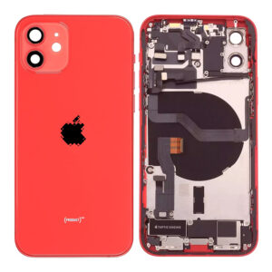 Châssis complet Apple iPhone 12 Rouge compatible origine