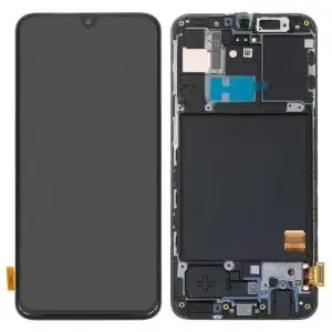Ecran OLED SAMSUNG GALAXY A40 A405 sur châssis Noir