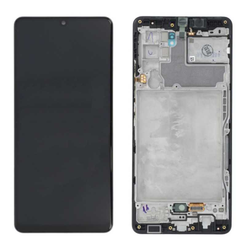 Ecran de remplacement SAMSUNG Galaxy A42 5G Noir A426B sur châssis Original